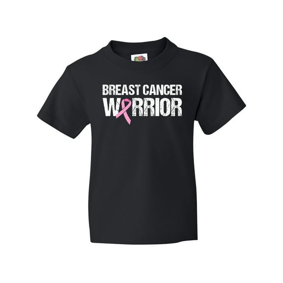 Inktastic Breast Cancer Warrior Youth T-Shirt