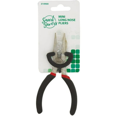 12PK Smart Savers 5 In. Mini Long Nose Pliers