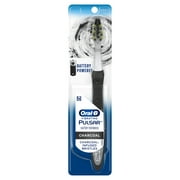 Oral-B Pulsar Charcoal Battery Toothbrush, Soft, 1 Count, for Adults and Children 3+