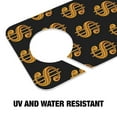 thumbnail image 3 of Gold Dollar Sign Money Pattern Plastic Door Knob Hanger Sign, 3 of 6
