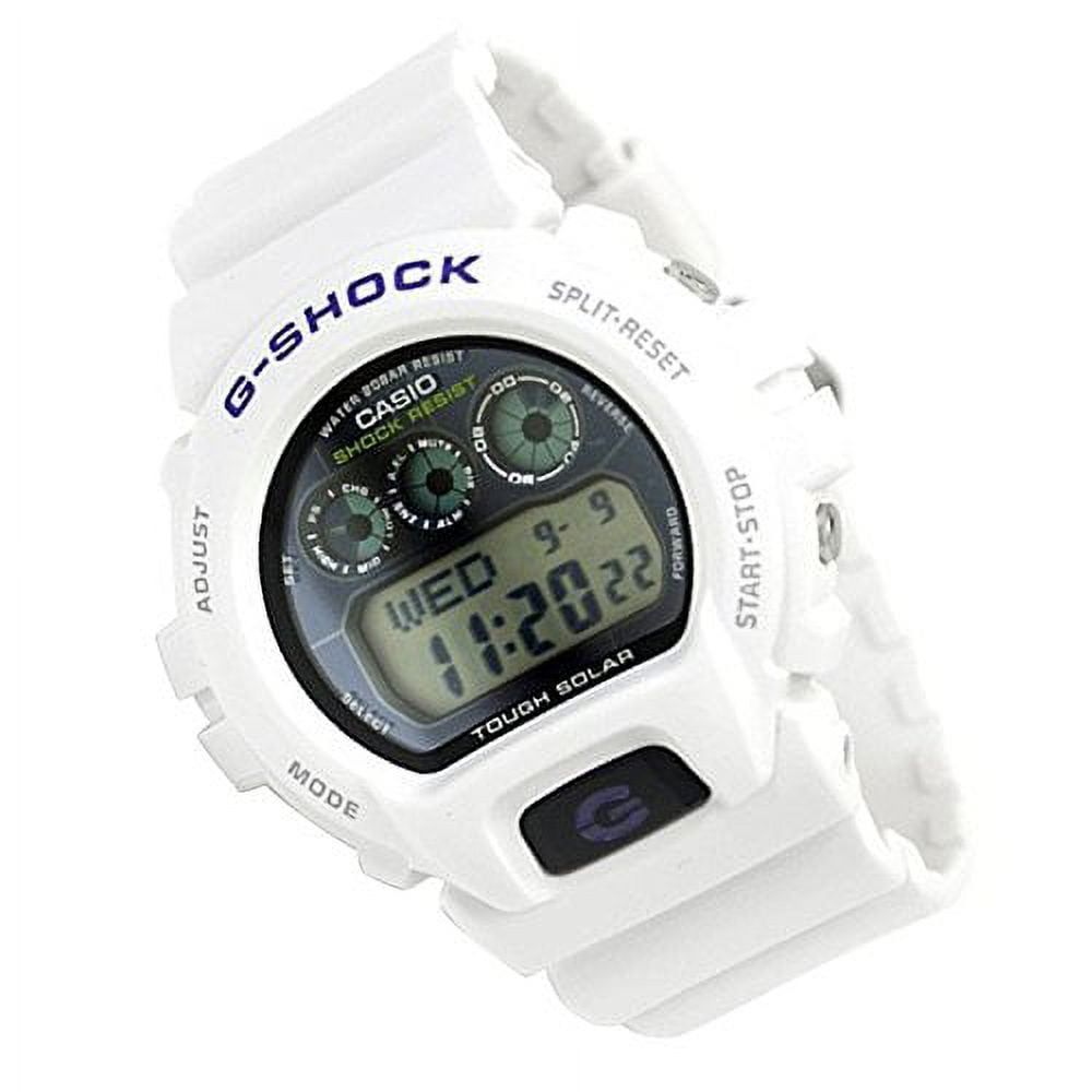 Casio G Shock G6900a 7 Watch Solar Power White Walmart
