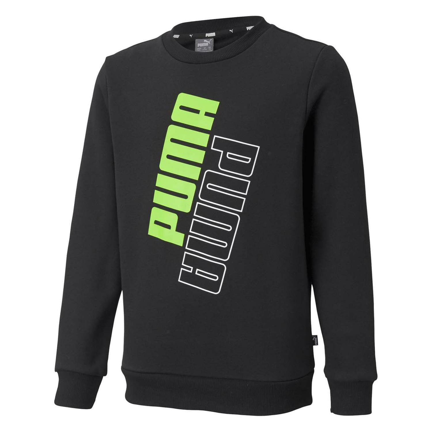 Sudadera Puma Power Crew para Ninos 589304 51 negro L Bodega Aurrera en linea