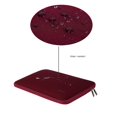 thumbnail image 6 of Mosiso Water Repellent Lycra Sleeve Bag Cover for 13-13.3 Inch Laptop Case for MacBook Pro Air 13 inch, 6 of 6