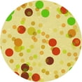 thumbnail image 1 of Ahgly Company Machine Washable Indoor Round Transitional Tea Green Area Rugs, 6' Round, 1 of 7