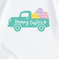 thumbnail image 3 of Gibobby Blusa Nueva ropa para niños de verano, camiseta de manga corta para niñas de estilo europeo y estadounidense, camiseta para niños con cuello redondo y estampado （Blanco， 0-2 Años), 3 of 5