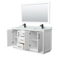 thumbnail image 3 of Wyndham Collection Wcf414166d-Nat-Unsm58 Strada 66" Free Standing Double Basin Vanity Set, 3 of 7