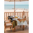thumbnail image 2 of Outdoor Table Cloth with Umbrella Hole and Zipper,Thanksgiving Pumpkins Waterproof Rectangle Tablecloth 54"x80",Fall Cart Yellow Tree Country Rustic Table Cover for Outside Party Patio Picnic, 2 of 8