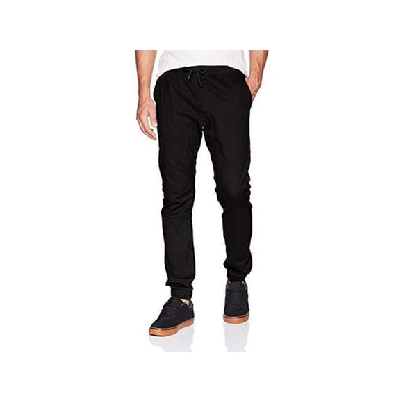 WT02 Pantalon de Jogging pour Hommes dans des Couleurs Unies de Base et