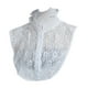 thumbnail image 4 of Cuello falso mujer falso falso cuello mitad top elegante ropa de ropa blusa media camisa, 4 of 10