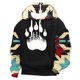 thumbnail image 1 of Sudadera con capucha para hombre, estilo informal, con cordón, estampado de letras teñidas, blusa de poliéster para hombre, 1 of 2