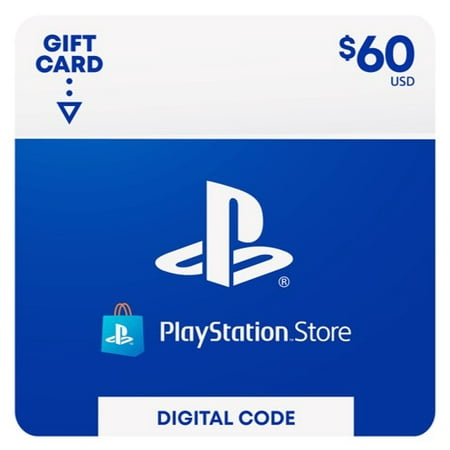 PlayStation Store $60 Gift Card Sony, PlayStation 4 [Digital Download]