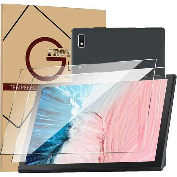 SOATUTO  2PCS Tempered Glass Screen Protector for AOCWEI B29 X900/ BYYBUO SmartPad A10_L Tablet 10.1/ KADYBE D115/ EITOMIN D115/ YLEEBG TAB10/ FIEKVE JF1001/ GOODTEL G10/ DEERTiME E6/ JUEDUR R900