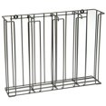 thumbnail image 3 of HUBERT Cup and Lid Dispenser Black 4-Compartment Steel Wire - 20 1/2"L x 5"D x 16"H, 3 of 3