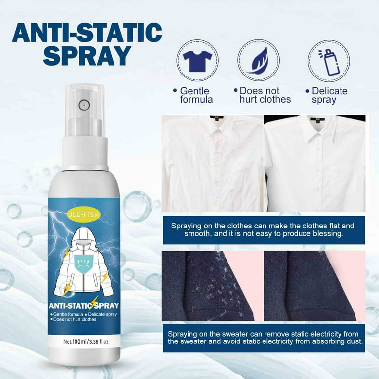 Static Blok - How to get static out of hair - Anti Static Spray