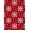 Red, Pattern 1, variant on ODIKA 4'x6' Machine Washable Non-Slip Area Rug, Festive Snowflake Winter Wonderland Holiday Decoration Flooring High Traffic Rug, Red, 623132