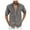 Dark Gray, variant on Jgppe Mens Dress Shirts Summer Short Sleeve Solid Color Button down Businss Shirts with Pocket Casual Workwear