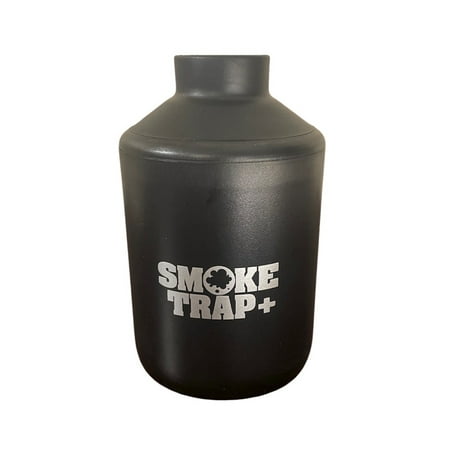 

Smoke Trap + | Personal Air Filter (Sploof/Buddy) - Smoke Filter With ECO Replaceable Filters - Long Lasting 500+ Uses With Easy Exhale - Filters Have Zero Plastic Waste - (Black)