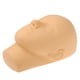 thumbnail image 3 of Cabeza de maniquí Yinane calva de entrenamiento de maquillaje cosmético beige, 3 of 7