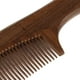 thumbnail image 4 of Artesanal De Sándalo Con - No Estático Enganches - Para s de material cuero Cabelludo - Dentado Y Fino (6.3x1.6x0.4 Yinane Peine de madera para mujeres y hombres, 4 of 7