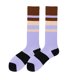 thumbnail image 1 of Xiao Hua 3 pares de calcetines casuales de algodón hasta la rodilla para mujer, de punto liso, largos, elásticos y suaves (A25), 1 of 2