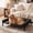 with Black Bolster Cushion Mat, variant on Elevated Dog Bed with Removable Bolster Cushion Mat, Raised Pet Cot for Extra Large Sized Dogs with Breathable & Washable Mesh, Indoor & Outdoor Pet Hammock with Skid-Resistant Feet.