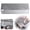 B, variant on Flexible Angle Arc Scriber Ruler, 90 Degree Circle Scriber Marking Tool Small 23.5x8cm