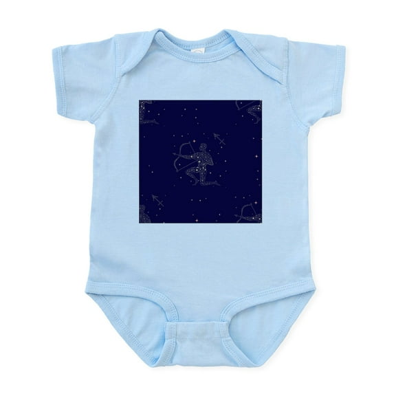 CafePress - Stars Sagittarius Body Suit - Baby Light Bodysuit, Size Newborn - 24 Months