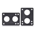 thumbnail image 3 of 2Pcs Skateboard Riser Pad Longboard Rubber Risers Pads & 2Pcs Hard Plastic Skateboard Risers 12mm Longboard Shock Pads, 3 of 7