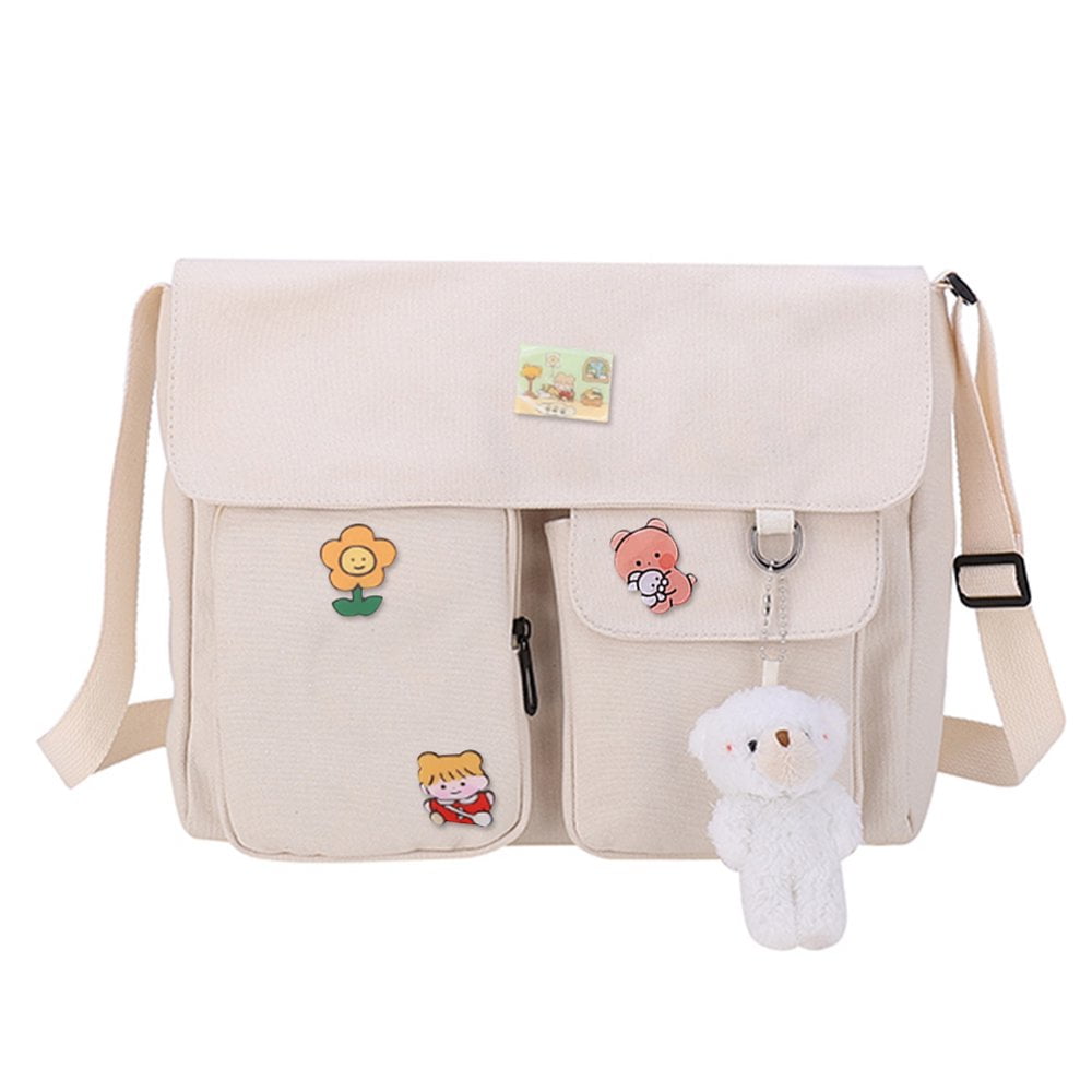 Sac à Badges Noir Pour Fille - Occasion, Couleur Noire, état à Vérifier