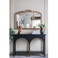 thumbnail image 6 of A&B Home Arched Gold Wall Mirror with Ribbon Accent 40.2" x 1.6" x 29.9", 6 of 9