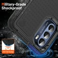 thumbnail image 6 of Armor Shockproof Case for Motorola Moto G 5G (2022), [Military Grade Anti-Drop] Rugged Hybrid Hard PC+Soft Silicone Heavy-Duty Tough Durable Slim Fit Lightweight Bumper Phone Case, Black, 6 of 8