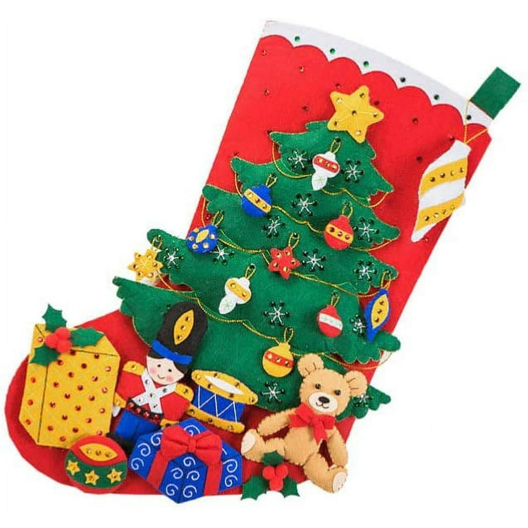Baba Noel Holiday Stocking Kit  Uneek & Harvest Worsted — Revolution Fibers