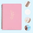 thumbnail image 4 of Aesthetic Flower Cute Spiral Notebook 8x6 College Ruled Lined Pages Journal with Large Pockets Perfect School Work Supplies to Stay Organized for Office & Study(F), 4 of 9