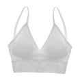 thumbnail image 3 of acolchado extraíble con cuello en V de nailon para mujer, cómodo, top corto Sunnimix Chaleco tipo bralette de algodón para mujer, 3 of 8