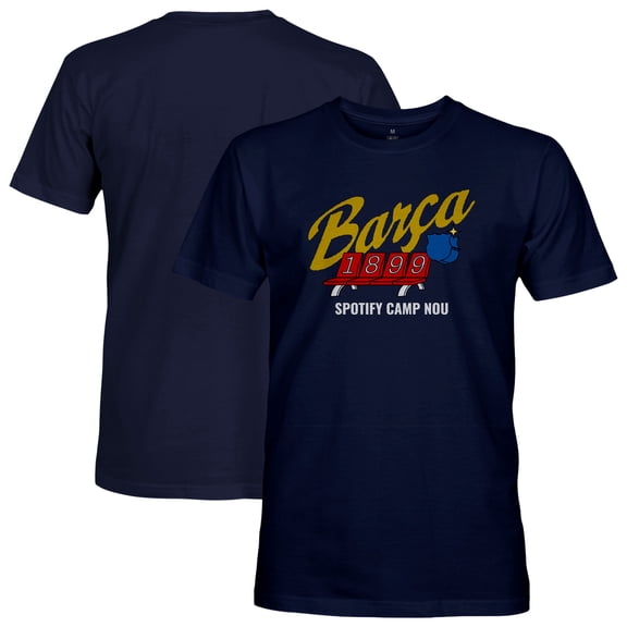 Men's 1863FC  Navy Barcelona Seat Camp T-Shirt