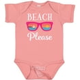 thumbnail image 3 of Inktastic Beach Please Sunglasses Girls Baby Bodysuit, 3 of 5