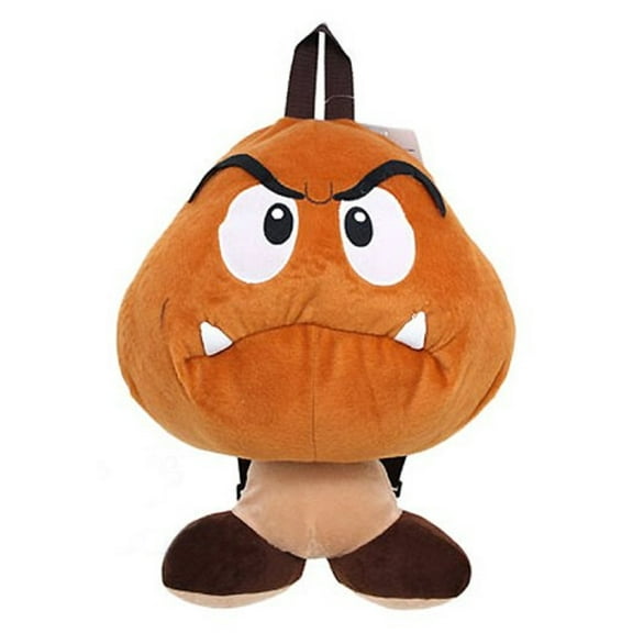 Accessory Innovations Super Mario Goomba Plush Backpack Bag [Video Game]