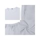 thumbnail image 4 of TRKIYQC Ropa casual de verano para hombre, camiseta de manga corta de color sólido + pantalones cortos con cordón de cintura elástica, conjunto de chándal de 2 piezas TRKIYQC moda, 4 of 4
