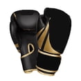 thumbnail image 1 of Guantes De Box Para Kickboxing,strap Velcro 14 Oz GOLDEN, 1 of 3