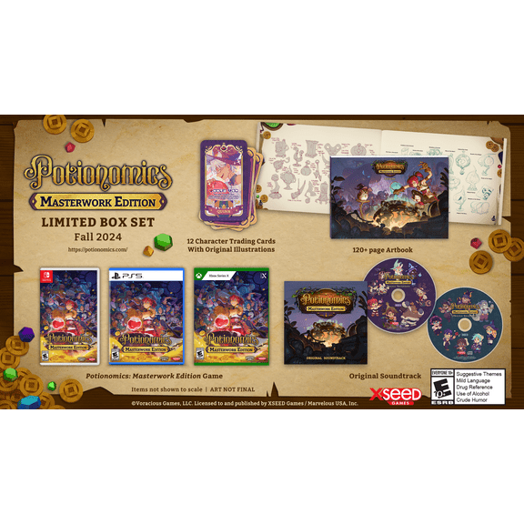 Potionomics: Masterwork Edition - Limited Box Set, PlayStation 5