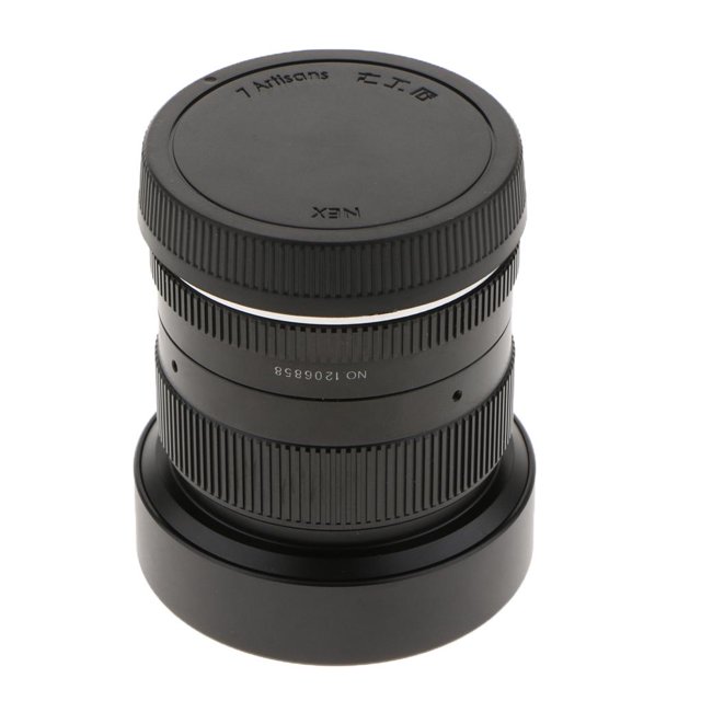 Lente de 12 mm para Cámara Sin Espejo con Montura E de - Enfoque Manual Cuerpo de Lente Fija jinwen Lente fija de ángulo ultra ancho