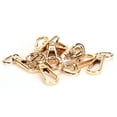 thumbnail image 3 of Dioche 10 Pcs Rotation Split Carabiner Keychain Lobster Clasp Keychain 13mm Carabiner, 3 of 8