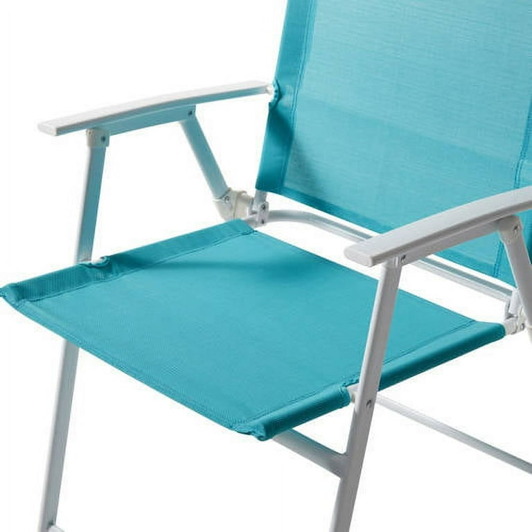 Mainstays pleasant grove sling folding chair set of 2 sale
