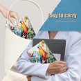 thumbnail image 6 of Spiral Notebook,College Ruled Journal,8.26" x 5.71" 50 Sheets/100 Pages,2 Pack - Colorful Parrot Perched on Exotic Tree Branch, 6 of 7