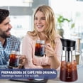 thumbnail image 4 of SKM-MX Cafetera Helada Cafetera Hermética Para Infusor Café En Frío Cold Brew Jarra De Vidrio Con Fi, 4 of 7