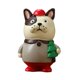 thumbnail image 2 of Figuritas navideñas, adorno de muñeca de resina navideña, coleccionables hechos a mano para la colección de chimenea central de Acción de Gracias Perro sosteniendo un árbol, 2 of 8