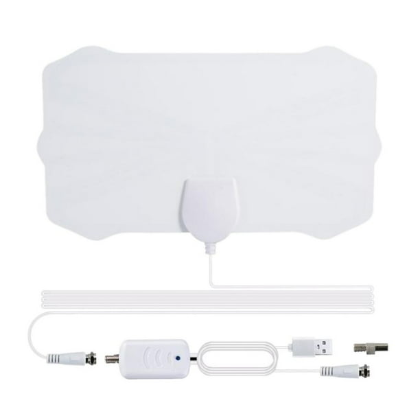 Indoor Amplified HD TV Antenna Up to 50 Mile RangeSupport 4K 1080p