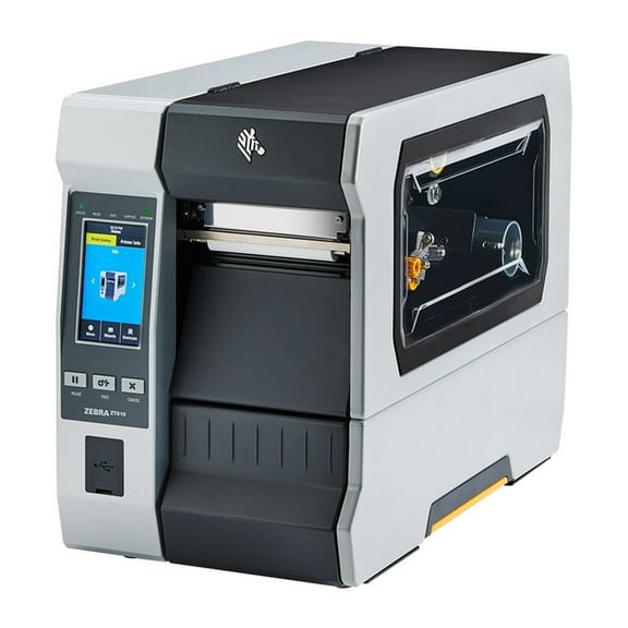 Restored Zebra ZT610 Industrial Thermal Transfer / Direct Thermal Label Printer  600 DPI, USB, Serial, Ethernet, Bluetooth, Rewind  ZT61046-T210100Z (Refurbished)