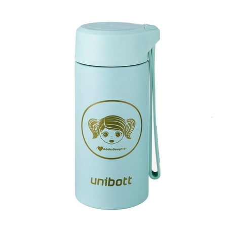 Unibott Deb’s Daughter Baikal Series 200 ml Vacuum Insulated Thermal Water Bottle, BPA Free Stainless Steel, Eco-friendly Water bottle, BPA Free, Tea