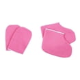 thumbnail image 2 of Guantes de baño de cera de parafina, cubierta para pies, trabajo hidratante, spa para pies C, 2 of 5